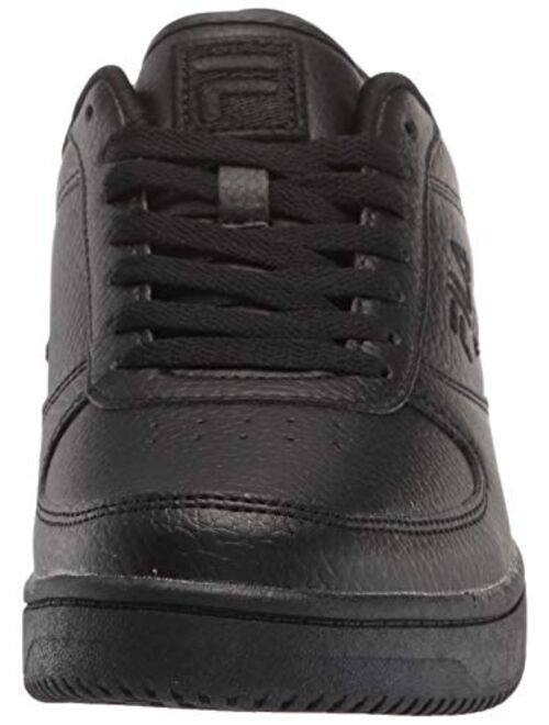 Fila Men's Faux Leather Low Top Sneaker