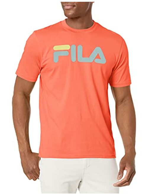 Fila Men's Eagle Printed Logo Short Sleeve Tee