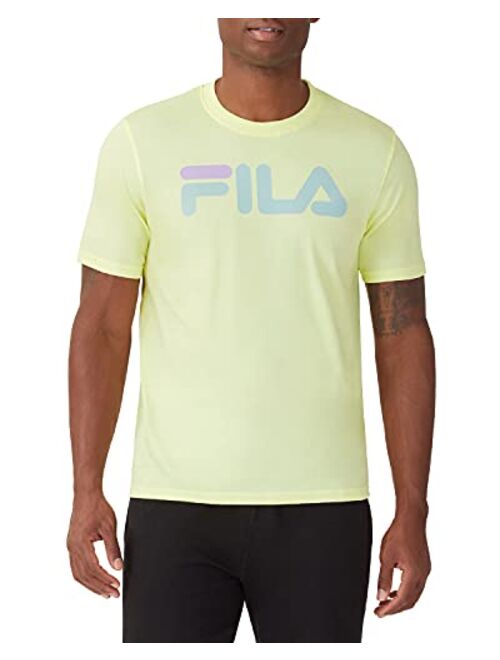 Fila Men's Eagle Printed Logo Short Sleeve Tee