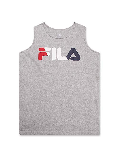 Fila Big & Tall Tank Top for Men, Men Sleeveless Shirt