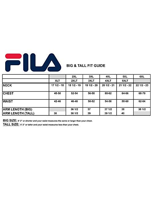 Fila Big & Tall Tank Top for Men, Men Sleeveless Shirt