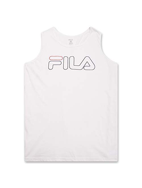 Fila Big & Tall Tank Top for Men, Men Sleeveless Shirt