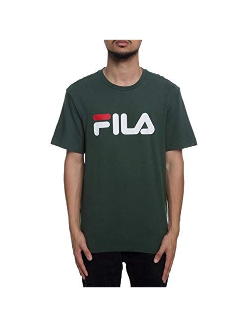 Fila Men's Printed Cotton Short Sleeve Tee