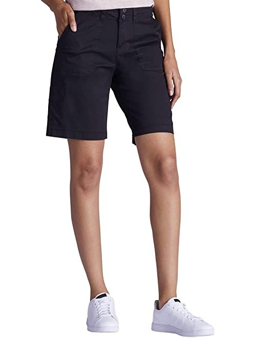 Lee Avery Knit Waist Cargo Bermudas