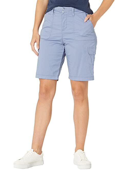 Lee Avery Knit Waist Cargo Bermudas