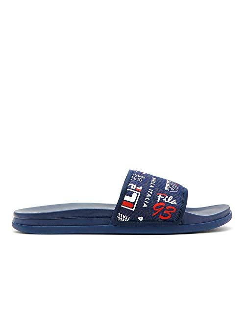 Fila Men's Drifter Lux Patchwork Slide Sandal