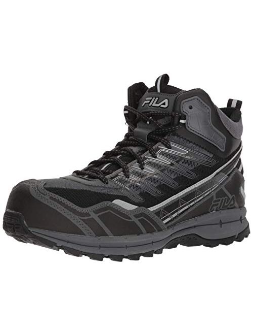 Fila Men's Hail Storm 3 Mid Composite Toe Trail Work Shoes Hiking