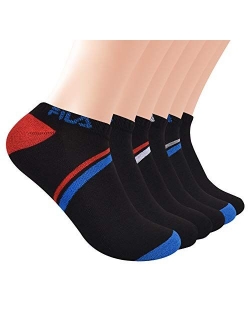 mens Chevron Striped No Show Socks