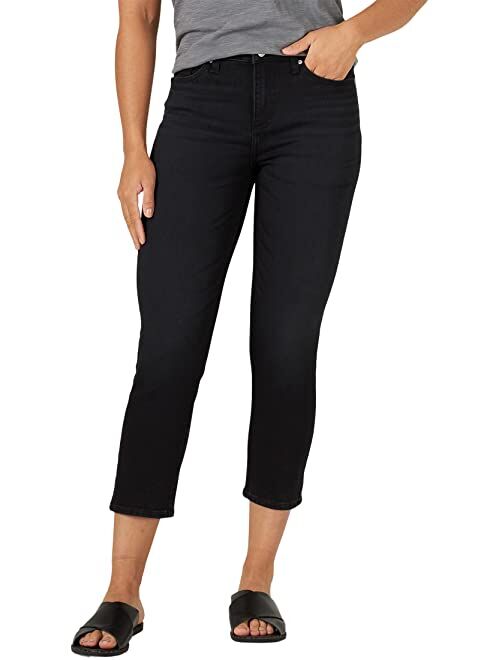 Buy Lee Ultra Lux Cigarette Crop Slim Fit Mid-Rise online | Topofstyle