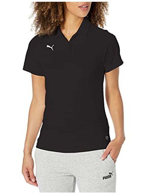 PUMA Women's Liga Sideline Polo T-shirt with Collar