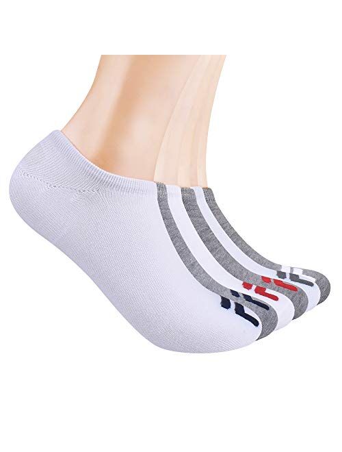 Fila mens No Show Sneaker Liner Socks