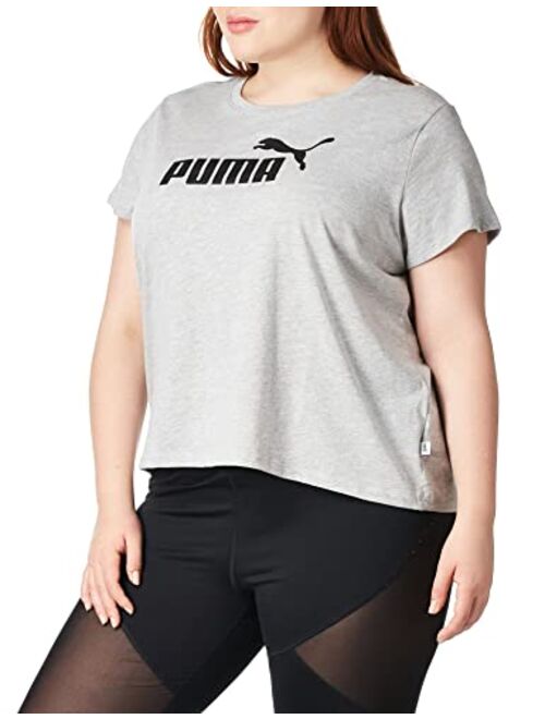 PUMA Women's Round Neck Plus Size Essentials T-Shirts