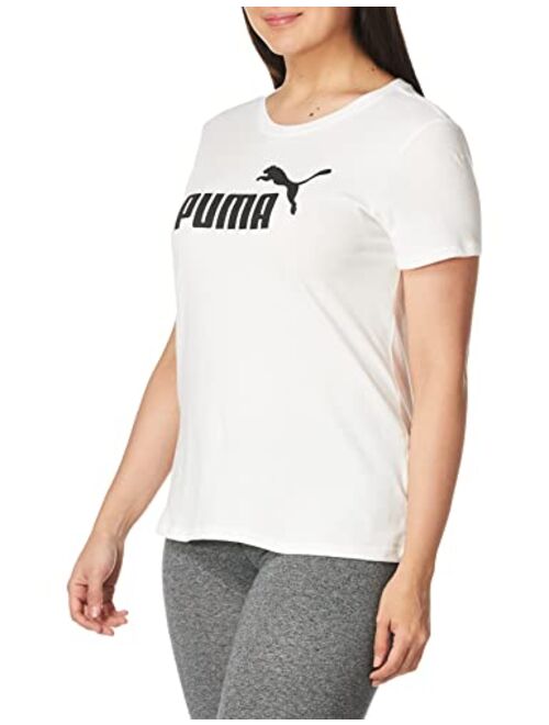 PUMA Women's Round Neck Plus Size Essentials T-Shirts