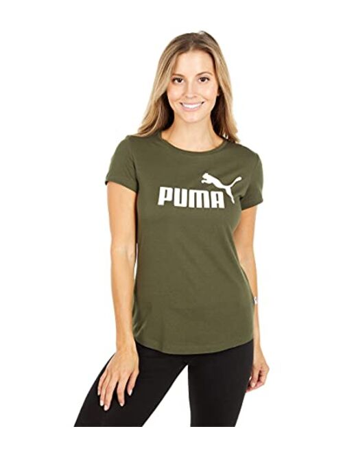 PUMA Women's Round Neck Plus Size Essentials T-Shirts