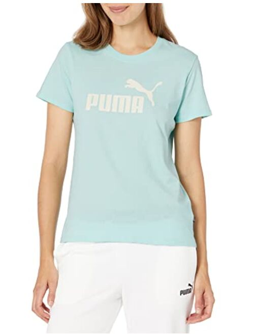 PUMA Women's Round Neck Plus Size Essentials T-Shirts