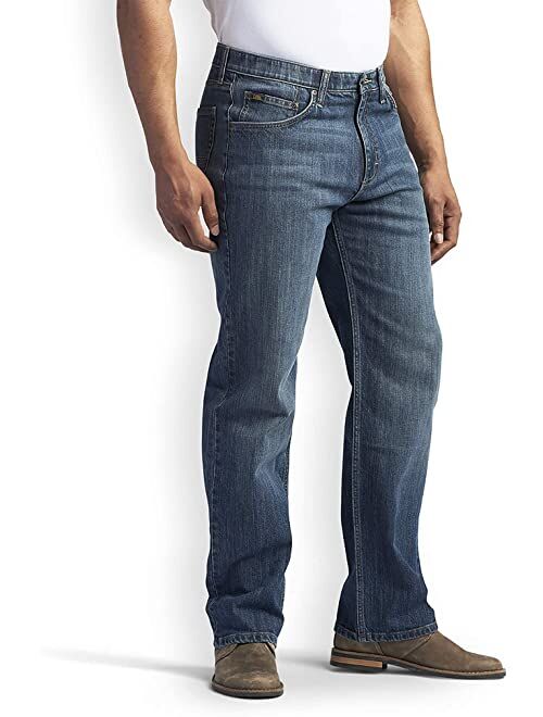 Lee Men's Big & Tall Custom Fit Relaxed Straight Leg Jean