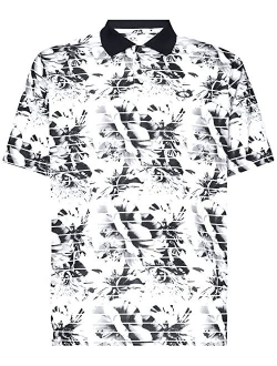 Azalea Print Polo T-shirt