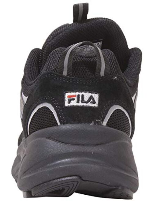 Fila Men's Trigate Plus Leather Mesh Casual Outdoor Active Sneakers