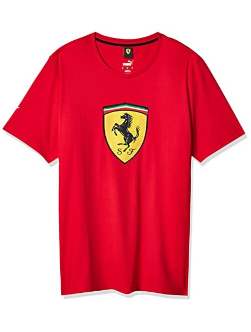 PUMA Men's Ferrari Race Colored Big Shield T-shirt