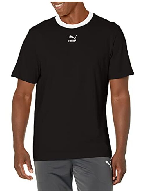 PUMA Men's Classics Crew Neck Ringer T-shirt