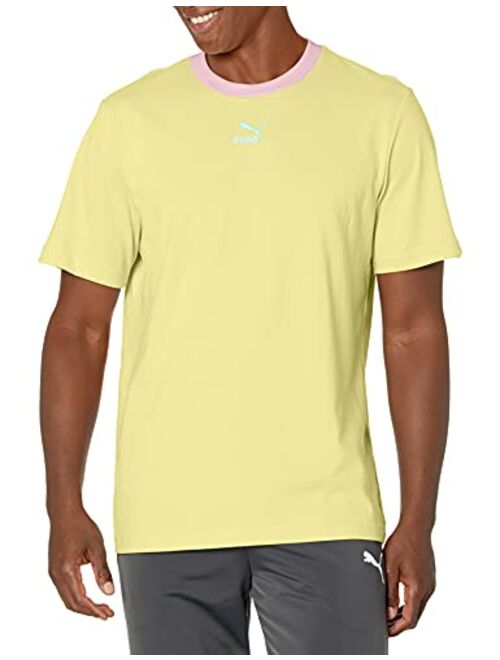 PUMA Men's Classics Crew Neck Ringer T-shirt