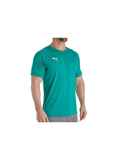 PUMA Men's Liga Core Jersey V Neck T-shirt