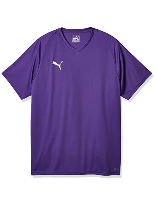 PUMA Men's Liga Core Jersey V Neck T-shirt