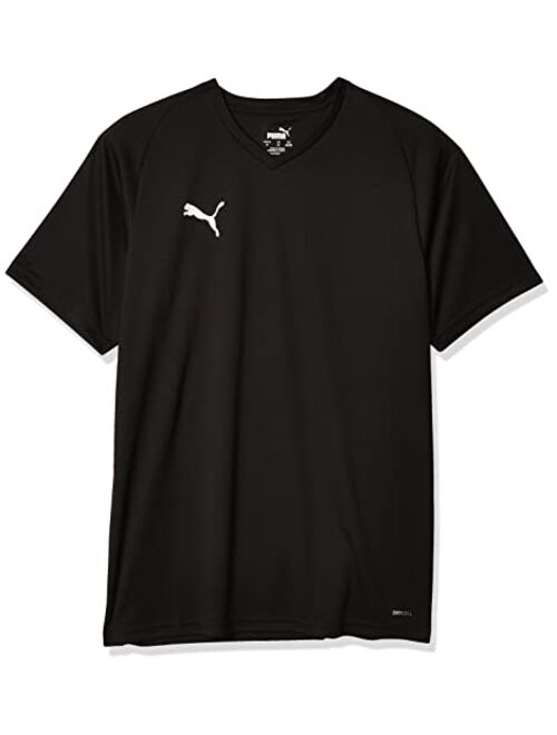 PUMA Men's Liga Core Jersey V Neck T-shirt