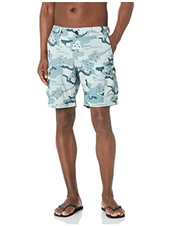 Men's Standard Camo Cargo 19 Hybrid Short