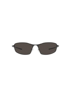 Men's Oo4141 Whisker Oval Sunglasses