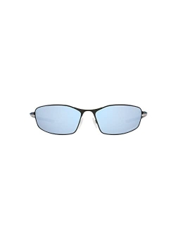 Men's Oo4141 Whisker Oval Sunglasses