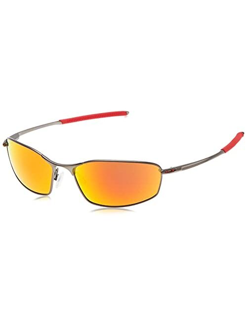 Oakley Men's Oo4141 Whisker Oval Sunglasses