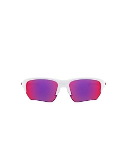 Men's Oo9363 Flak Beta Rectangular Sunglasses