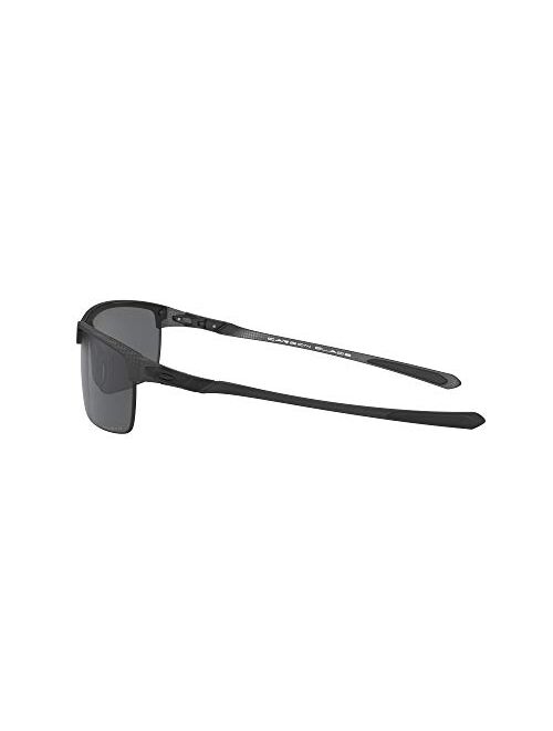 Oakley Men's OO9174 Carbon Blade Rectangular Metal Sunglasses