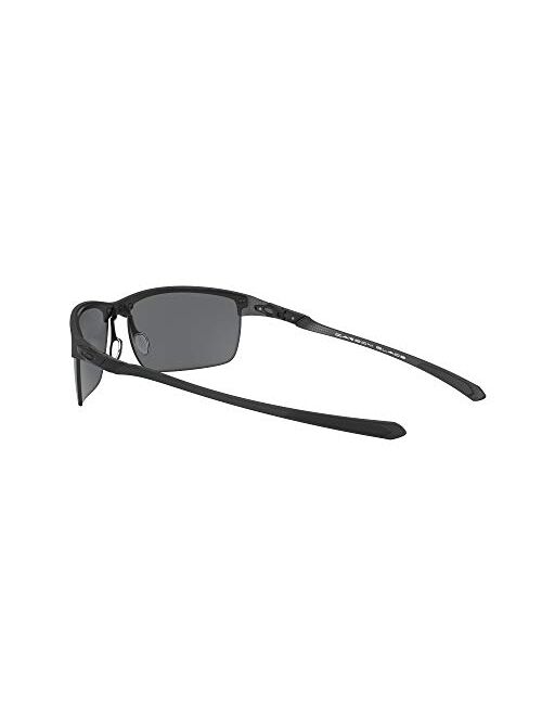 Oakley Men's OO9174 Carbon Blade Rectangular Metal Sunglasses