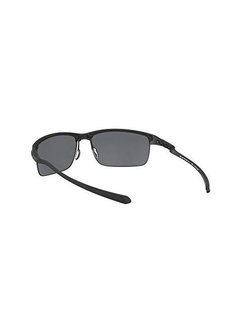 Oakley Men's OO9174 Carbon Blade Rectangular Metal Sunglasses