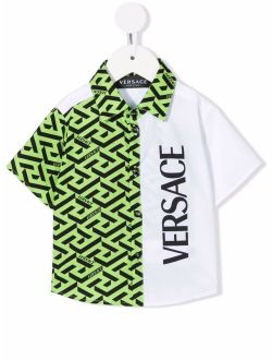 Kids La Greca print shirt