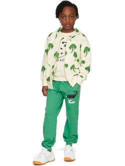 Kids Green Crocodile Lounge Pants