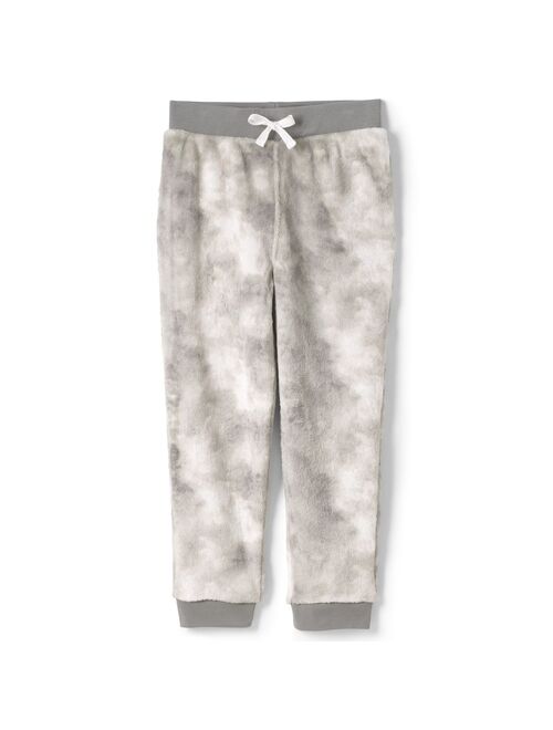 Boys 4-16 Lands' End Plush Fleece Jogger Pajama Pants