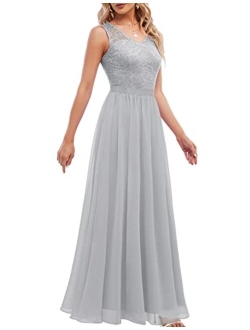 DRESSTELLS Womens Formal Bridesmaid Dress, Evening Gown for Prom Wedding Party