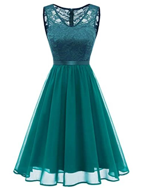 DRESSTELLS Womens Formal Bridesmaid Dress, Evening Gown for Prom Wedding Party