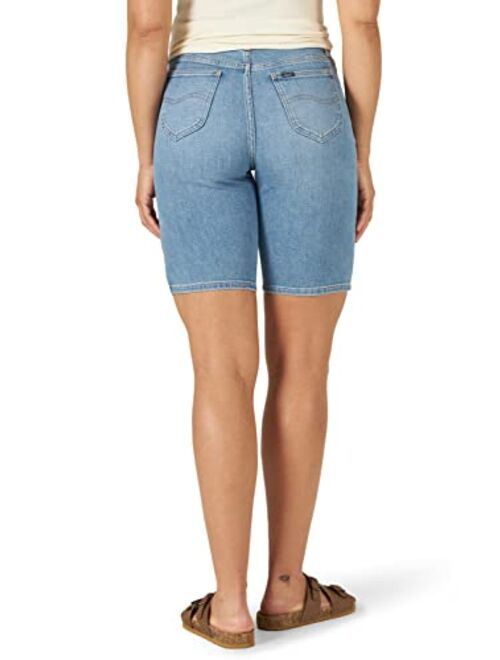 Lee Women's Ultra Lux High-Rise Bermuda Jean Short