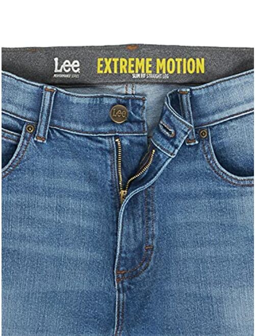 Lee Men's Extreme Motion Bi-Stretch Slim Straight Leg Jean