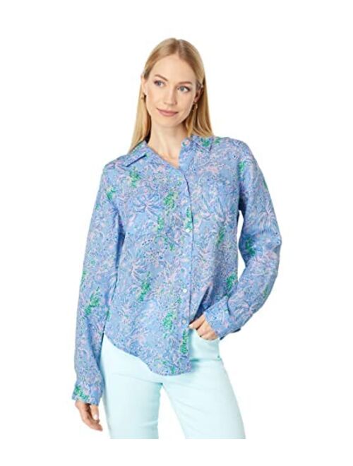 Lilly Pulitzer Sea View Button Down