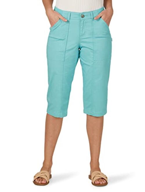 Lee Women's Flex-to-go Utility Capri Pant