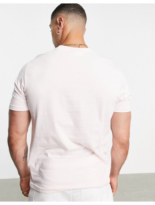 Fila small logo t-shirt in pastel pink exclusive to ASOS