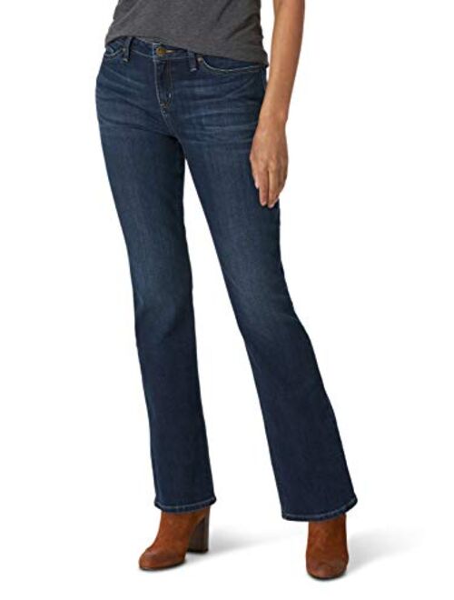 Lee Women's Petite Regular Fit Bootcut Jean