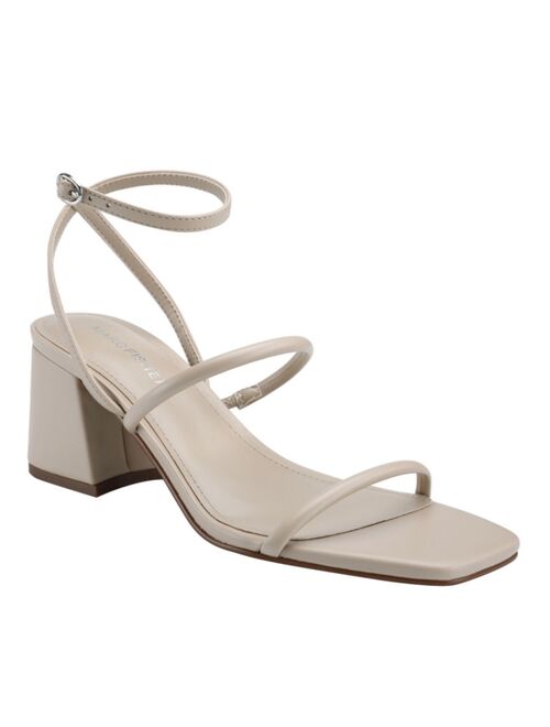 Marc Fisher Women's Gandia Strappy Block Heel Sandals