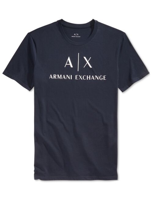 A|X Armani Exchange Men's Graphic-Print Logo T-Shirt