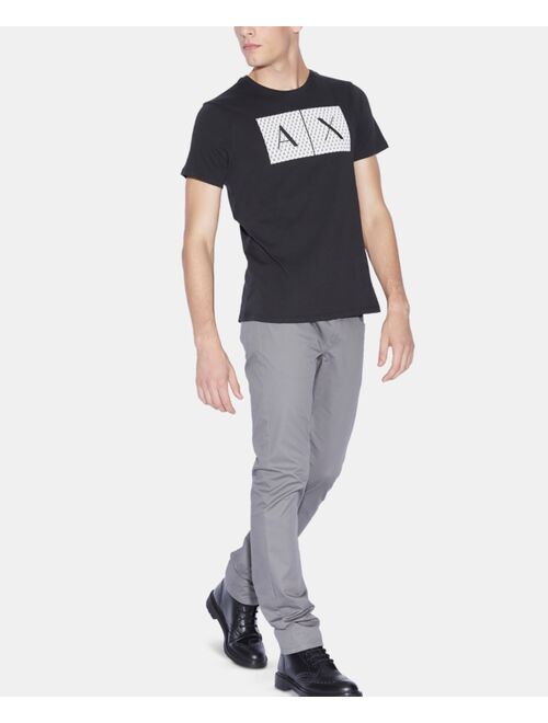 A|X Armani Exchange Men's Foundation Triangulation T-Shirt